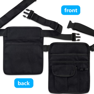 Restaurant Apron Bag Nylon Waist Pouch With Multiple Pockets For Wait Staff Bar Use - Product Image 4