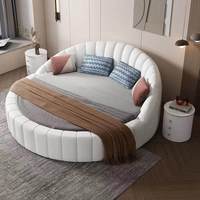 Lit superposé pour tout-petits, lits ronds pas chers, cadre de lit rose, cadre de lit double pour enfants, matelas de lit, cadre de lit queen size, cadre de lit king size
