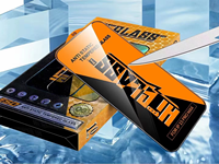 Protection d'écran en verre trempé anti-statique OG pour iPhone, Samsung S25 Ultra, A07, A17, Motorola, Infinix, Tecno, Xiaomi, Redmi