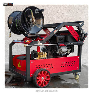 Machine de nettoyage de gouttières légère 150 bars, mini nettoyeur à jet d'eau pour égouts, machine de nettoyage de drains pour le nettoyage des tuyaux d'égouts - Product Image 6