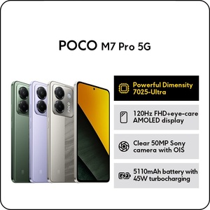POCO M7 Pro 5G Version Globale 6.67" 120Hz AMOLED 50MP OIS Appareil Photo <span class=keywords><strong>Sony</strong></span> Charge Rapide 45W Double SIM Smartphone - Product Image 2