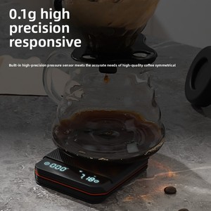 Wholesale New 0.1g Electronic Charging <b>Mini</b> Digital <b>Scale</b> Weight Coffee Beans With Timer - Product Image 4