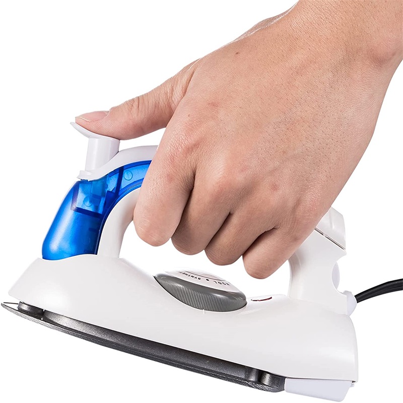 Простой белый Утюг для путешествий, портативный паровой мини-Утюг для изготовления резервуара для воды, складной паровой утюг для ткани