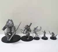 Jouets et jeux personnalisés en PVC imprimés en 3D, miniatures de hérosines monstres pour filles sur le thème des robots