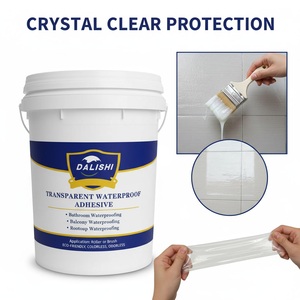 Revêtement transparent imperméable |   Scellant invisible anti-fuite pour toiture et salle de bain |   Colle liquide transparente pour la réparation et l'étanchéité des fissures - Product Image 4