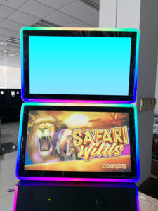 Đứng lên 23.6 inch màn hình LCD đồng tiền hoạt động Arcade kỹ năng trò chơi máy tùy chọn với hóa đơn chấp nhận và máy in - Product Image 2
