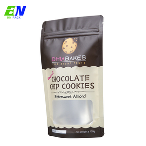 Bolsas de Mylar con Cierre Hermético y Ventana para Empaque de Alimentos, Personalizadas, a Prueba de Olores, para Galletas, Chips, Brownies, 100mg 500mg - Product Image 3