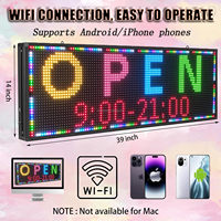 Señal de desplazamiento LED P10 para exteriores RGB a todo color 4G USB WiFi Led Pixel pantalla programable P10 para tienda/hotel/Iglesia/restaurante