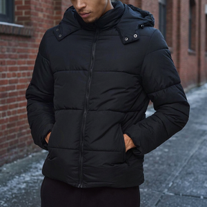 Chaqueta Acolchada con Cierre Frontal de Alta Calidad para Hombre, Cálida, Térmica, Transpirable, Personalizable para Invierno - Product Image 3