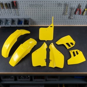 Kit Plastica OEM XFUN SUKIT398999-6398 per Moto RM 250 1989-1991 - Product Image 3