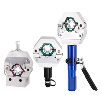 Kit de Herramientas para Prensar Mangueras de Aire Acondicionado, Herramienta Manual Hidráulica para Prensar Mangueras