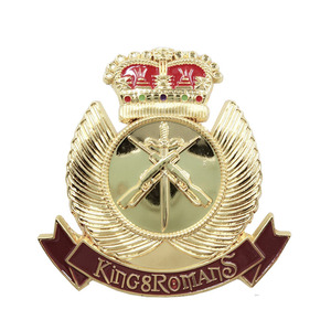 <span class=keywords><strong>Badge</strong></span> de casquette d'avion en métal personnalisé - Product Image 1