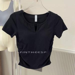 <span class=keywords><strong>T</strong></span>-<span class=keywords><strong>Shirt</strong></span> da <span class=keywords><strong>donna</strong></span> all'ingrosso Custom <span class=keywords><strong>Basic</strong></span> Y2K Blanks White Luxury <span class=keywords><strong>T</strong></span>-<span class=keywords><strong>Shirt</strong></span> in cotone <span class=keywords><strong>T</strong></span>-<span class=keywords><strong>Shirt</strong></span> abbigliamento sportivo da <span class=keywords><strong>donna</strong></span> reggiseno Yoga Top - Product Image 6