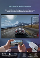 Mini projecteur Topleo Hy300 Pro 4K à courte focale, portable, Android 11, lampe LED intelligente, home cinéma, WiFi6 5.0 intégré, 150 ANSI