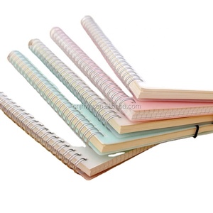 Tampa de caderno de pvc transparente/em massa notebooks/a5 notebook