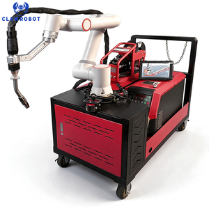 Robot de soudage mobile à 6 axes, charge utile de 3/5/10 kg, torche de soudage légère refroidie à l'eau avec câble d'extension pour la découpe de plaques lourdes - Product Image 1