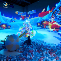 Projecteur de projection murale interactive avec plus de 45 jeux |   Jeux de balle et de tir |   Appareil de divertissement pour enfants en intérieur