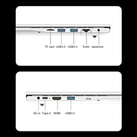 Metalen Zakelijke Persoonlijke En Thuislaptops 15.6 Inch I3 I5 I7 I9 Draagbare Laptops Computer Met Vingerafdruk En Toetsenbordverlichting