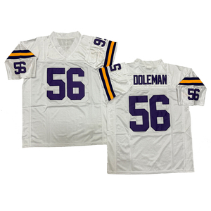 Maillot de rugby vintage pour homme, style cousu, Fran Tarkenton, <span class=keywords><strong>Paul</strong></span> Krause, Adrian Peterson, Chuck Foreman, <span class=keywords><strong>Chris</strong></span> Doleman, tailles S à 3XL - Product Image 6