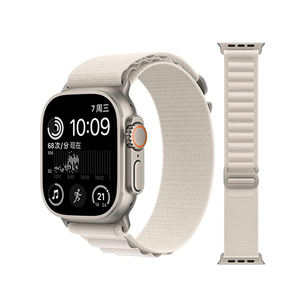 สำหรับ <span class=keywords><strong>Apple</strong></span> <span class=keywords><strong>Watch</strong></span> Series 9 45มม. สายรัด G-Hook ทำจากไทเทเนียมแบบสปอร์ต38 40 41 42 44 46 49มม. สำหรับ iWatch <span class=keywords><strong>Series8</strong></span> - Product Image 1