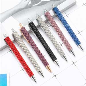 Bolígrafo de Metal con Brillantina para Mujer, Bolígrafo Elegante para Oficina, Bolígrafo Promocional Personalizado - Product Image 2