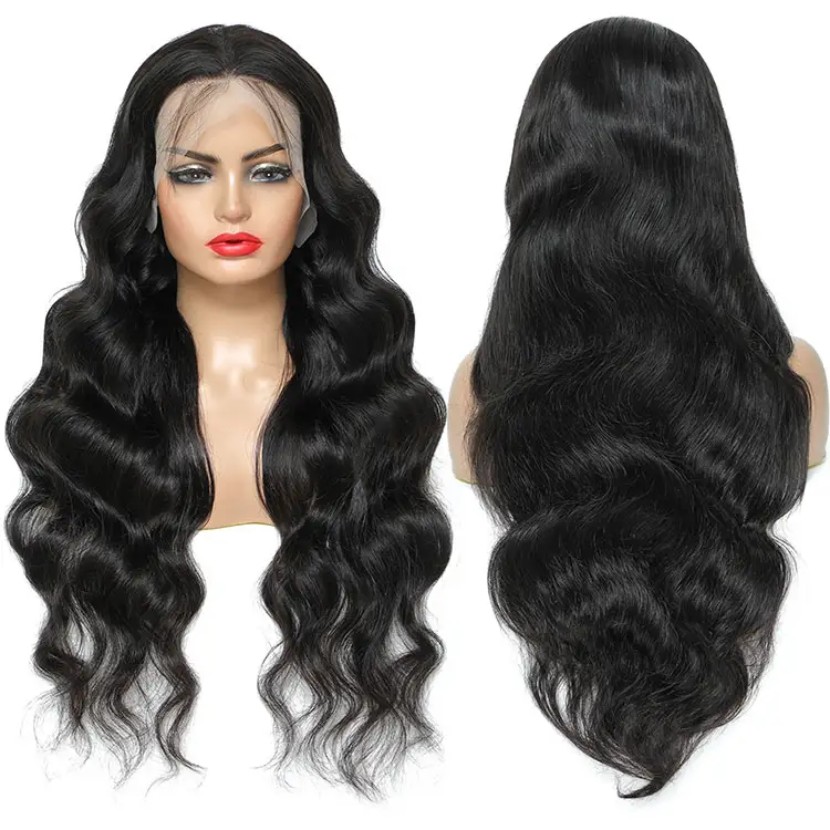 D-ship Human Hair Lace Front 13x4 Wigs Bob 10 Inch Brazilian Virgin Human Hair Short Bob Wigs Straight Hair Natural Color
