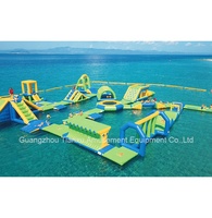 L'équipement d'aventure extérieur commercial d'explosion joue le parc aquatique flottant gonflable de sports aquatiques pour le jeu de lac ou de mer