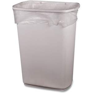 Bolsas de Basura de Alta Densidad Boardwalk Z4824LNKR01, 10 Galones, 8 Micras, 24 x 24 Pulgadas, Naturales, para Uso Doméstico, 1000 Unidades por Caja - Product Image 4