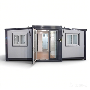 럭셔리 확장형 조립식 모듈러 컨테이너 하우스 완전 가구 포함 40피트 6 5 3 4 침실 및 거실 조립식 주택 - Product Image 1