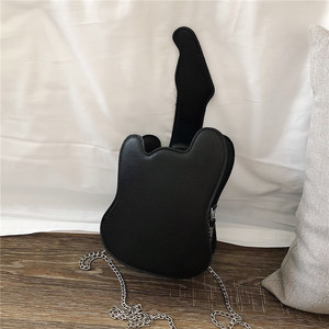 Borsa a <span class=keywords><strong>tracolla</strong></span> retrò da donna a forma di chitarra, trendy, all'ingrosso, con cristalli, fatta a mano, per serate e feste, pochette da donna - Product Image 2