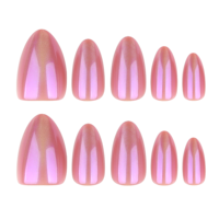 30 faux ongles à presser effet œil de chat, biodégradables, en acrylique, pour la Saint-Valentin, avec strass, jolis, vente en gros