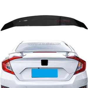 Spoiler universale GT con luce Gloss nero universale stivale posteriore alare berlina alettone posteriore Spoiler