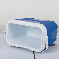 Glacière professionnelle personnalisée de grande capacité 9L portable en plastique pour garder la glace fraîche en camping