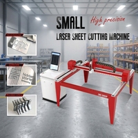 Nouvelle machine de découpe laser à fibre de bureau mini 6060 1500W CNC à refroidissement par eau Cypcut multifonctionnelle HIWIN DXF pour la découpe de tôles