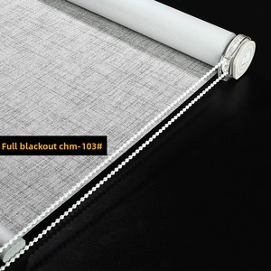 Stores à enroulement modernes et simples en chanvre sur mesure, occultants à 100 %, <span class=keywords><strong>pour</strong></span> balcon, salle de bain, fenêtre en <span class=keywords><strong>baie</strong></span>, installation sans perçage, Chine - Product Image 6