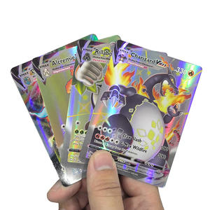 Offre Spéciale 100Pcs <span class=keywords><strong>VMAX</strong></span> Rare Pokemoned Cards Set Cartes à collectionner pour la collecte et la bataille - Product Image 3