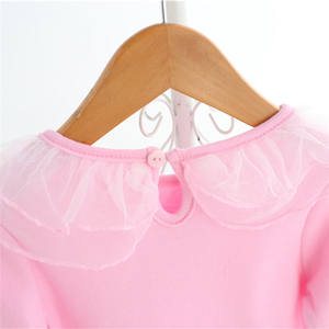 Nuevo Producto: Camiseta de Manga Larga de Dos Colores para Mujer, de Alta Calidad, Lisa, de Fábrica China - Product Image 3