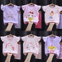 Lot de Vêtements pour Enfants en Gros – Lots Mixtes Garçons Filles Tout-petits – Ensembles d'Été T-shirt Short Pyjama Barboteuse – Vêtements en Gros