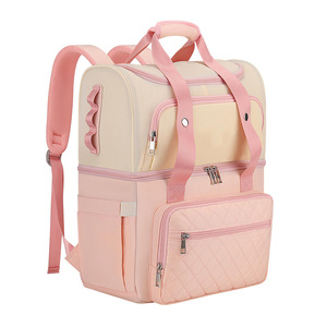 New Picnic <b>Backpack</b>, Leak-proof Picnic Bag, Beach Cooler with Insulated Wine Bag, Double-layer - Product Image 1