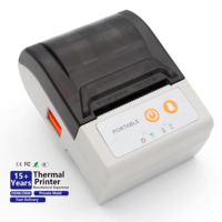 Printer Android portabel, Printer Mini 2 inci, Printer Android nirkabel, bluetooth portabel, harga pabrik, dengan Auto Cutter