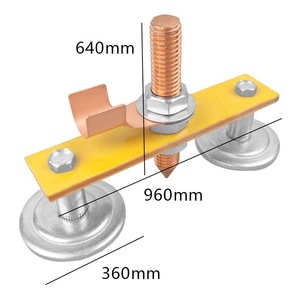 Grounding Iron <b>Tool</b> Double Magnet High Magnetic Force Sheet Metal Repair Auto Repair Hand <b>Tool</b> - Product Image 3