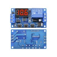 DC 12/24V relais de retard 3 boutons 3 chiffres Tube numérique relais Module interrupteur déclencheur temporisation Circuit minuterie contrôle interrupteur