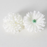 Boule de fleurs artificielles en chrysanthème, chrysanthème tête de ping-pong pour la maison et les mariages, fausses fleurs en soie
