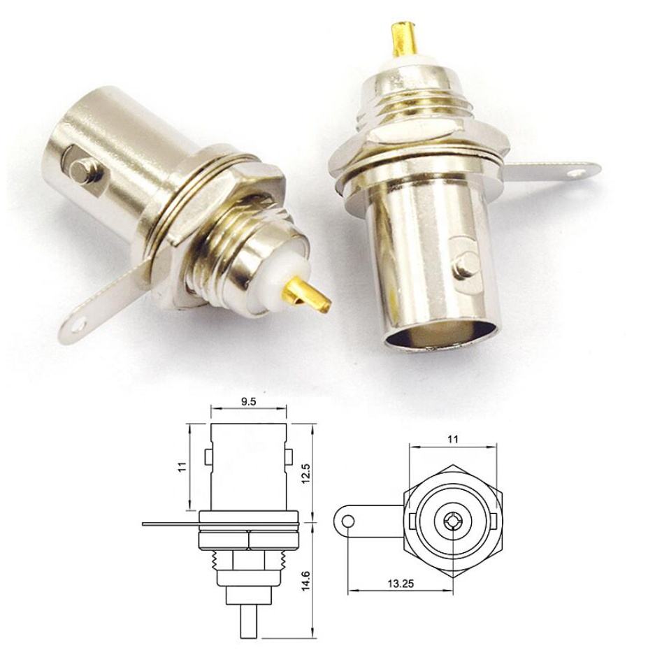 Cat S22 Flip 2 Connettori UHF Femmina SO239 Per Montaggio A Pannello - Perfetti Per Radioamatori E Impianti RF! 2 Pezzi SO239 USA - Foto 9