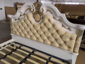 Cama Doble de Madera Popular en <span class=keywords><strong>Australia</strong></span>, Muebles de Dormitorio de Madera Maciza para el Hogar - Product Image 4