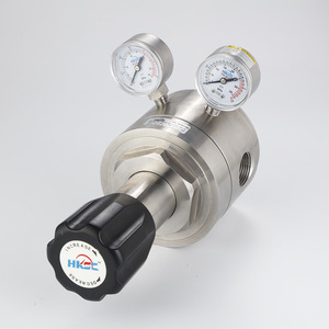 Régulateur de débit d'azote N2 en laiton chromé HC 90 Full Brass Ultra Gas, pour bouteille d'azote, pour gaz propane et argon - Product Image 3
