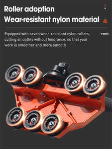 Coupe-carreaux en céramique grand format, pierre frittée, Dekton, Neolith, grès cérame, coupe-carreaux manuel de 2 m à 4 m avec rails de guidage - Product Image 2