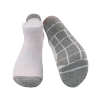 Hiver Été Blanc Pas Cher Confortable No Show Épais Nylon Coton Invisible Bas Cheville Sneaker Chaussettes