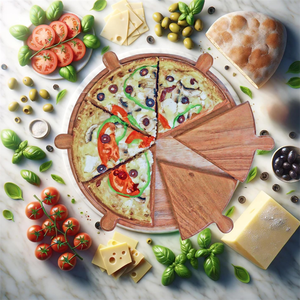 Bon marché, 6 planches individuelles en bois pour la charcuterie et le <span class=keywords><strong>fromage</strong></span>, <span class=keywords><strong>plateau</strong></span> <span class=keywords><strong>de</strong></span> service à pizza en bois naturel - Product Image 6