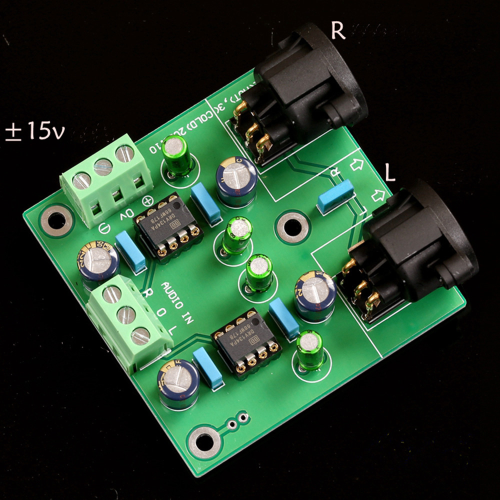 balanced audio to unbalanced converter